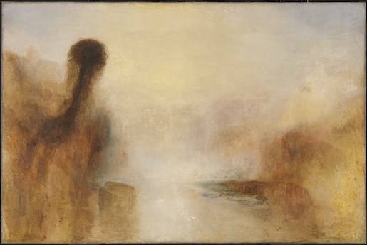 William Turner (1775-1851), Bacchus et Ariane, exposée en 1840, Huile sur toile. Dim. 78.7 x 78,7 cm, acceptée par la nation dans le cadre du legs Turner en 1856, © photo: Tate 